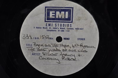 Lot 1033 - Steve Harley + Cockney Rebel, two 12" acetates...