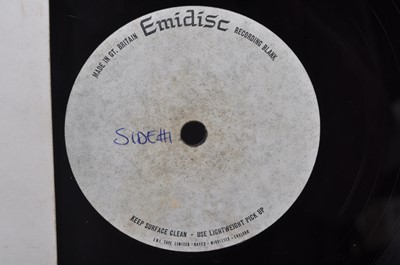 Lot 1023 - Steve Harley, a 12" acetate with Emidisc...