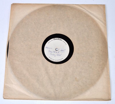 Lot 1023 - Steve Harley, a 12" acetate with Emidisc...