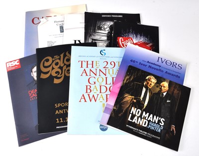 Lot 1016 - A collection of assorted awards, theatre and...