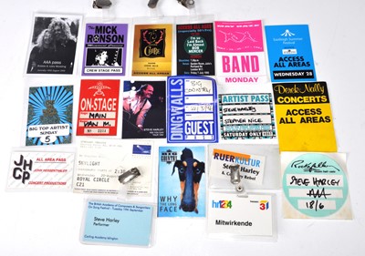 Lot 1015 - Steve Harley and related, a collection of...