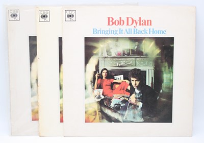Lot 1049 - Bob Dylan, a collection of nine LP's to...