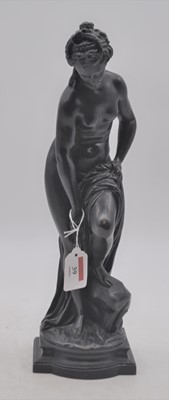 Lot 39 - A 20th century bronzed metal figure of Venus,...