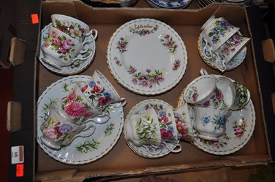 Lot 68 - A collection of Royal Albert Flower of the...