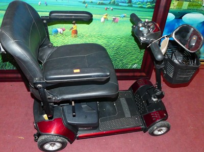 Lot 1164 - A Go-Go battery powered mobility scooter, with...