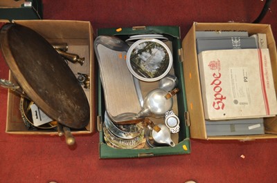 Lot 152 - Three boxes containing a collection of...