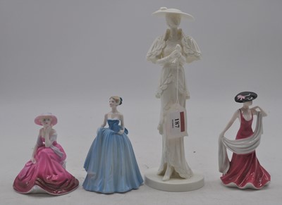 Lot 187 - A Coalport High Society figure of a lady,...