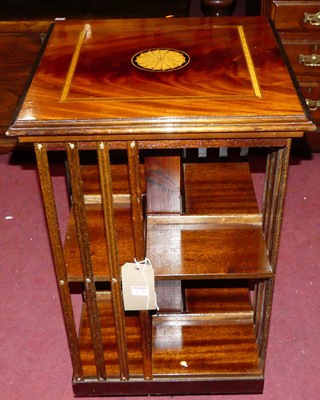 Lot 1258 - A contemporary mahogany square eight division...