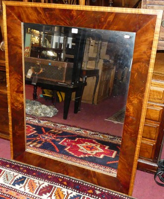 Lot 1291 - A mahogany and satinwood inlaid rectangular...