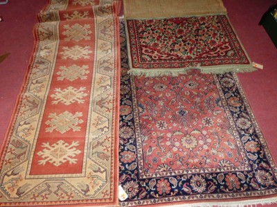 Lot 1293 - Three various Persian machine woven rugs
