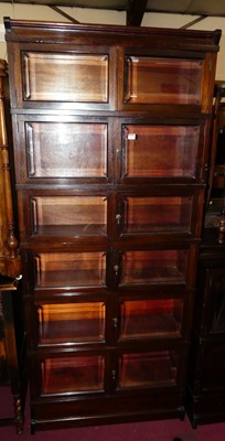 Lot 1325 - A 1930s mahogany Simpoles Chapter six-section...