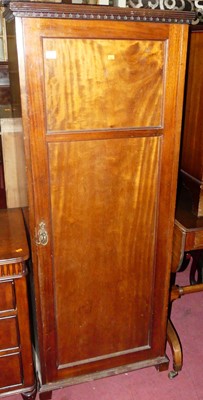 Lot 1334 - An early 20th century mahogany single door...