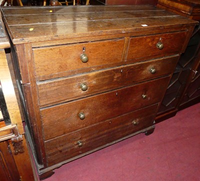 Lot 1349 - An early 19th century provincial oak...