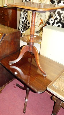 Lot 1361 - A 19th century mahogany round cornered...