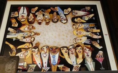 Lot 1012 - Todd White - Who's got this round?,...