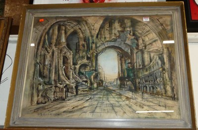 Lot 1018 - Adrian Hill (1895-1977) - Ancient place of...
