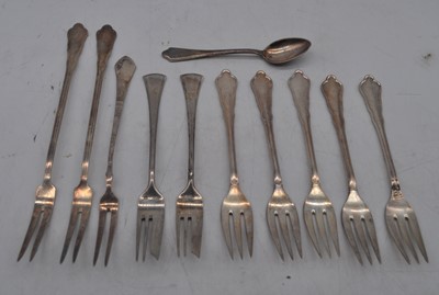 Lot 250 - A set of five 20th century Austrian white...