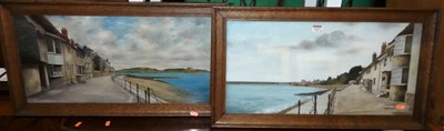 Lot 1037 - Percy John Woodrow (1878-1947) - Pair; Coastal...