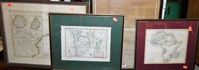 Lot 1038 - Assorted late 19th century and later world map...