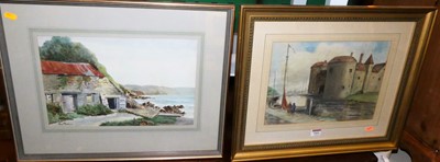 Lot 1041 - Will Perrin - Fishermen sheds, Port Holland,...