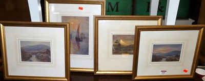 Lot 1049 - J Thomson - Sailing boats on the calm at...