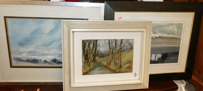 Lot 1062 - David Graham (20th century Scottish) - Coastal...