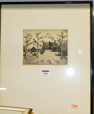 Lot 1066 - E H Lockhead - Birsemohr, etching, signed and...
