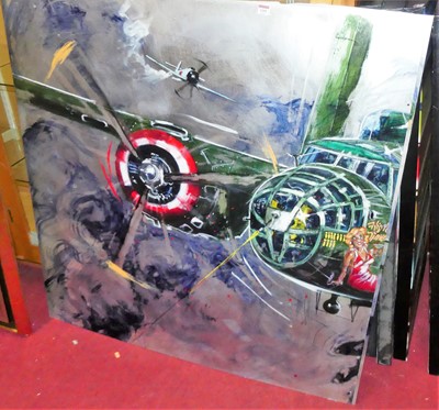 Lot 1101 - Michael Bryan - B-26 and Flying Tiger, mixed...