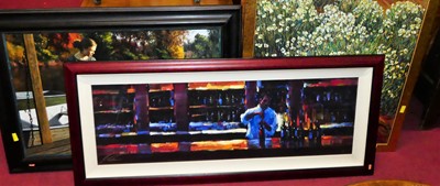 Lot 1105 - Svetlana - Landscape study, oil on canvas,...