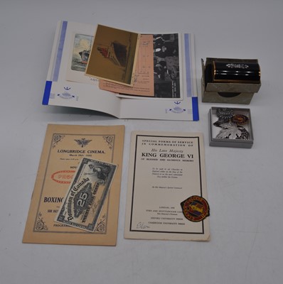 Lot 280 - A small collection of miscellaneous items to...