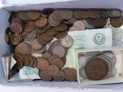 Lot 299 - A collection of mainly British coins, to...