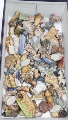 Lot 306 - A collection of loose Wade Whimsy figures