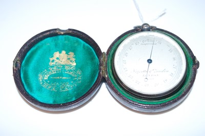 Lot 352 - A Negretti & Zambra of London compensated...
