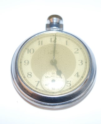 Lot 362 - A gent's Smiths Empire nickel cased keyless...