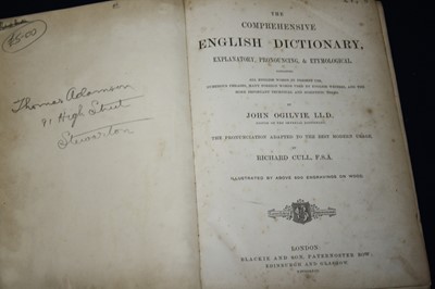 Lot 496 - Ogilvie, John, The Comprehensive English...
