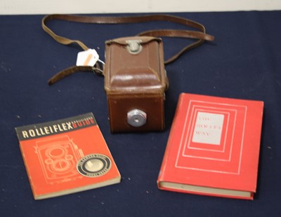 Lot 506 - A Rolleiflex Compur-Rapid boxed camera, in...