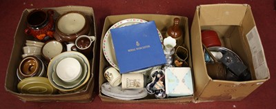 Lot 601 - Three boxes containing a collection of...