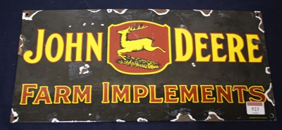 Lot 523 - A reproduction enamel advertising sign for...