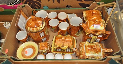 Lot 418 - A box of Price Kensington cottageware