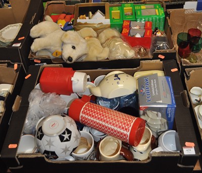 Lot 429 - Three boxes of miscellaneous items to include...