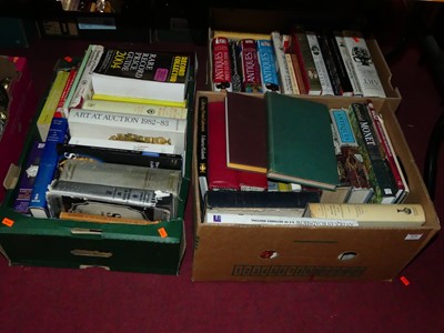 Lot 435 - Three boxes of books relating to art and antiques