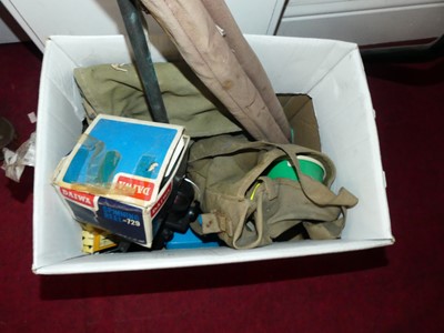 Lot 533 - A small collection of fishing equipment, to...