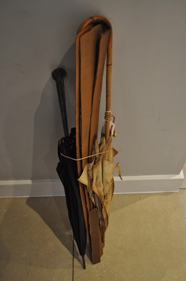 Lot 564 - A Victorian parasol, having repoussee...