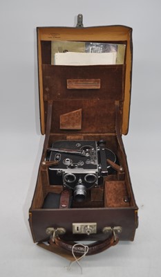 Lot 544 - A Paillard Bolex 16mm vintage video camera, cased