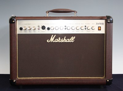 Lot 1201 - A Marshall Acoustic Soloist AS50R guitar...