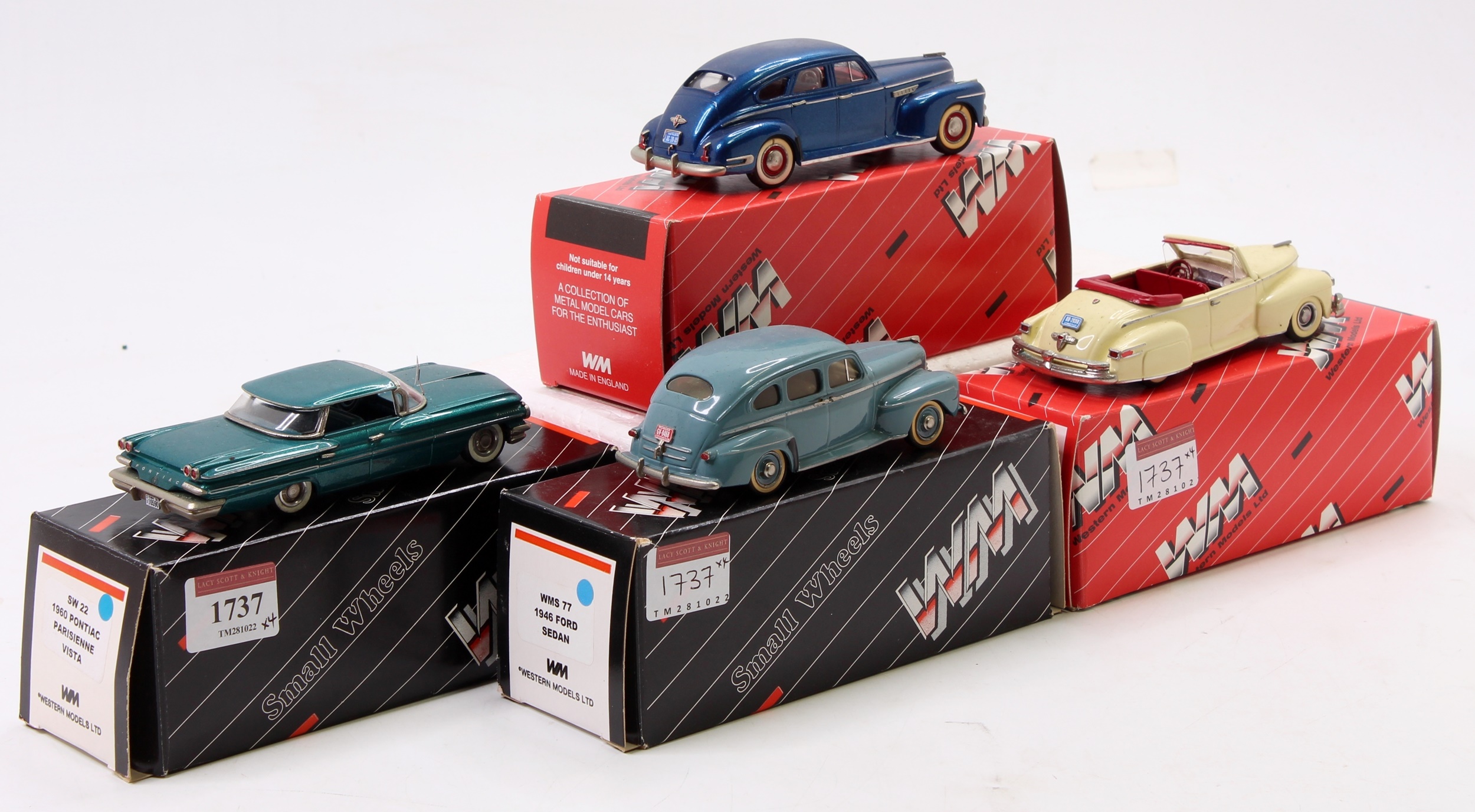 WESTERN MODELSフォード 1/43 1946 Lot 1737 - Western Models 1/43rd scale white metal
