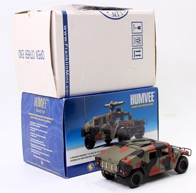 Lot 924 - A Franklin Mint 1/24th scale Humvee M966 in