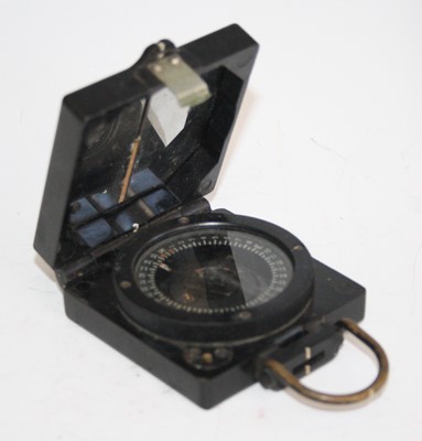 Lot 17 - A British military issue magnetic marching...