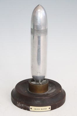 Lot 4 - A mid-20th century chrome table lighter, in...