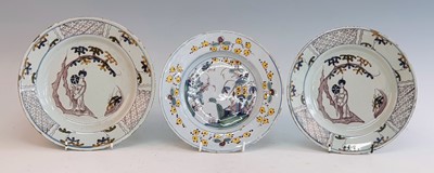 Lot 2053 - A pair of circa 1740 Temple Back Bristol...